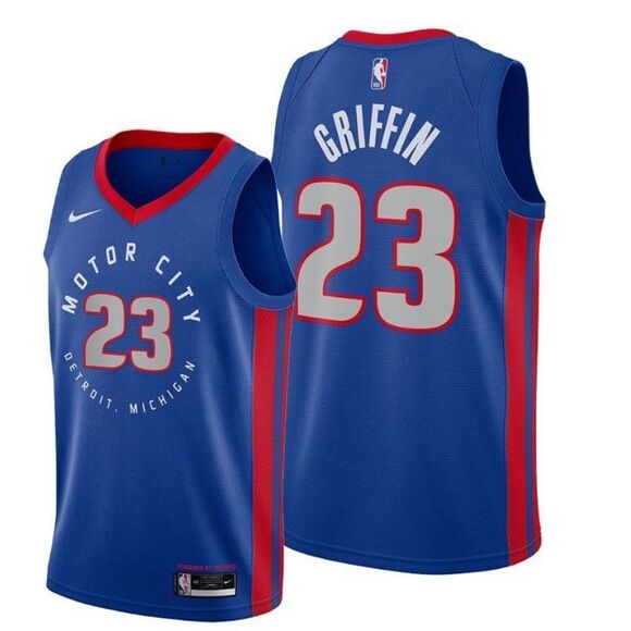 Nike Other - NIKE | NEW Detroit Pistons 23 Blake Griffin Motor City Jersey Men’s Size Large